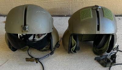 Military Helicopter Pilot Helmets 