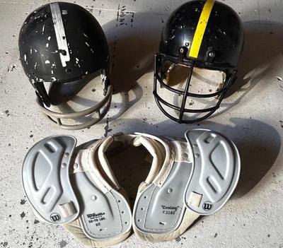 Kids Football Helmets and pads