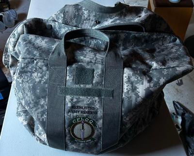 Military duffle bags