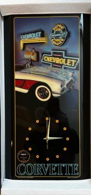 Corvette JEBCO Numbered Clock in box