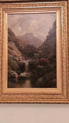 George Lafayette Clough Original Extremely Rare original Painting.  