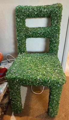 Mark A. Reigelman II Glass chair