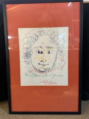 Picasso lithograph