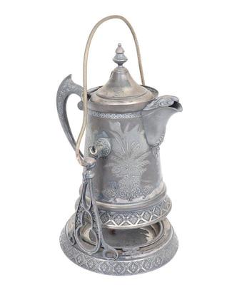 Lot 504 antique rogers brothers tilting kettle