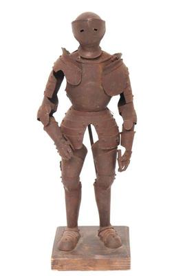 Lot 59 european full suit of miniature armour