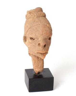 Lot 492 sokoto terracotta head 500 bce 200 ce