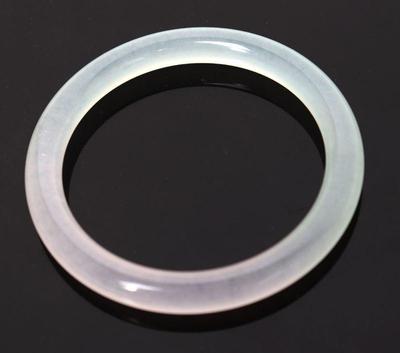 Lot 104 chinese clear quartz stone bangle