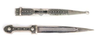 Lot 7 ornate caucasian kindjal dagger 20th c.