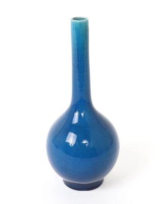 Lot 407 gorgeous bright blue chinese vase