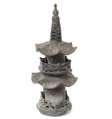 Lot 343 chinese bronze temple censer