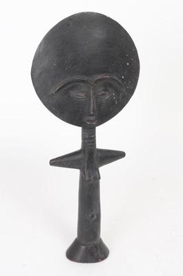 Lot 474 wood carved african fertility doll
