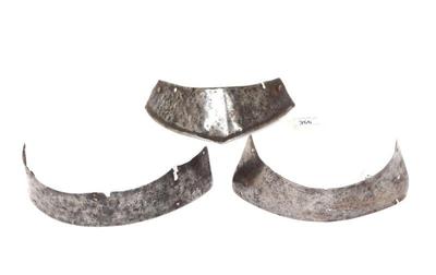 Lot 70 three elements of armour 16th 17th c.