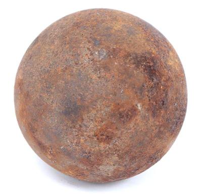 Lot 54 heavy civil war era cannon ball