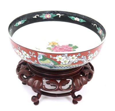 Lot 412 chinese enamel porcelain bowl