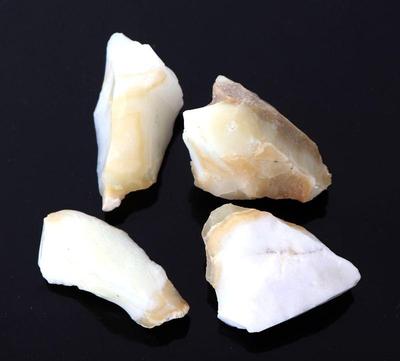 Lot 207 four pieces of common opal