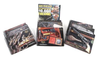 Lot 516 lot of 10 rock island auction catalogs