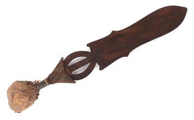 Lot 36 african congo iron ceremonial short sword