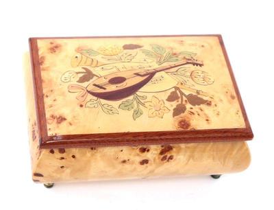 Lot 156 lovely hand painted jewelry box isle of capri