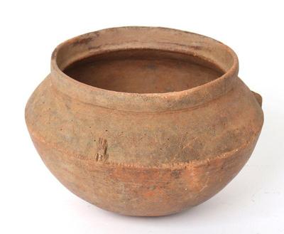 Lot 494 african terracotta bowl
