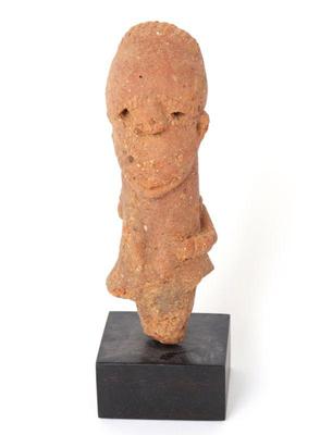 Lot 490 nok terracotta figure