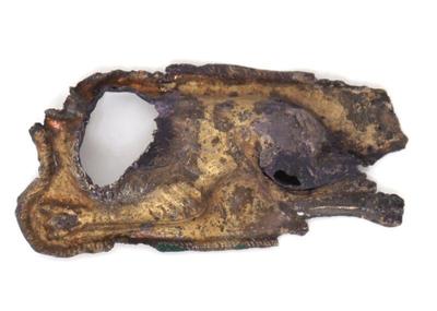 Lot 84 ancient lion plaque fragment