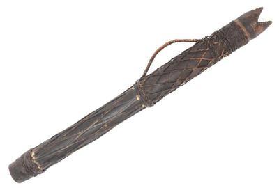 Lot 57 incredible filipino long arrow quiver 20th century