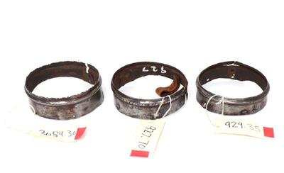 Lot 72 critical group of three elements of armor 16th 17th c.