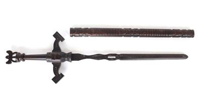 Lot 23 theatrical chinese all wood sword