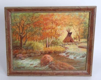Lot 176 robin lee day' 2005 landscape painting