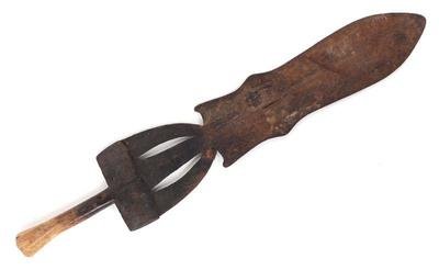 Lot 38 antique african congo iron short sword