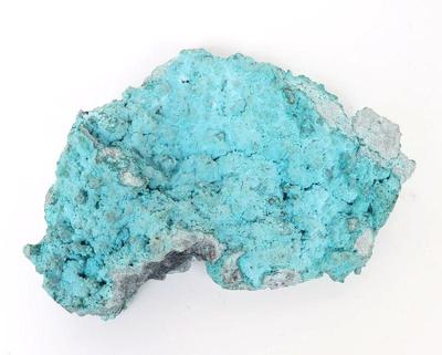 Lot 218 natural vibrant blue botryoidal chrysocolla