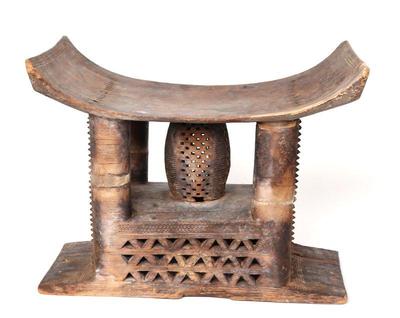 Lot 478 asante seat of power stool early 20th c