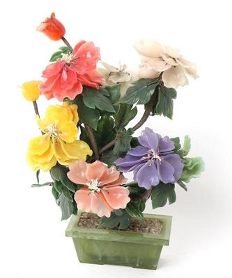 Lot 359 lovely chinese flowers in vase