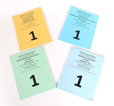 Lot 514 group of four little john auction catalogs