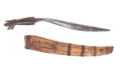 Lot 28 visayan talibong dagger wscabbard pre wwii