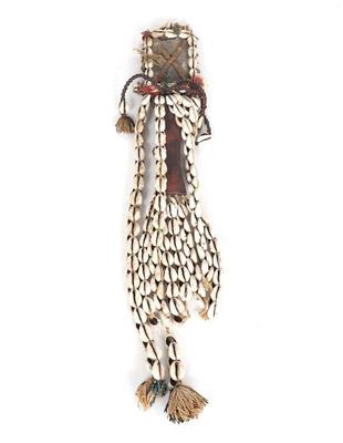 Lot 471 african cowrie attachment bobo peoples