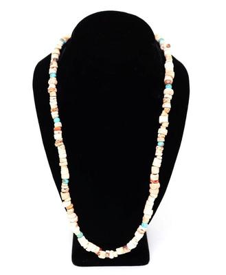 Lot 83 lovely vintage coral turquoise necklace
