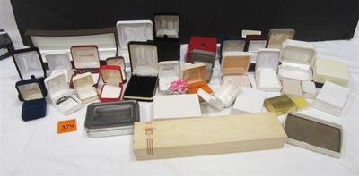 empty jewelry boxes