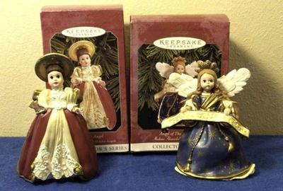 Hallmark keepsake angel ornaments