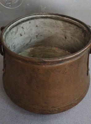 Copper cauldron