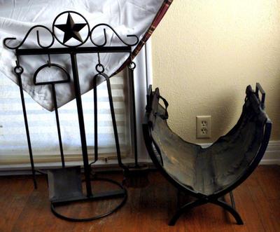 Lone star fireplace tools