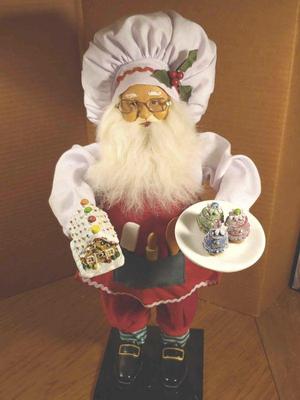 Mantel santa the baker