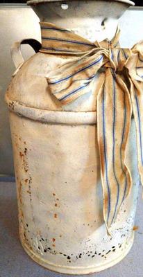10 gallon milk can