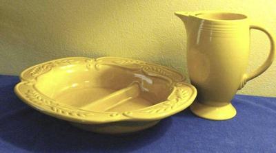 Yellow serving ware