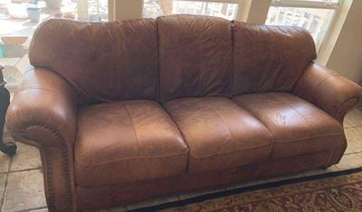 Leather sofa