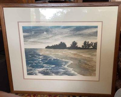 Beach watercolor