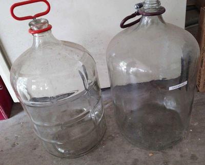 5 gallon glass bottles