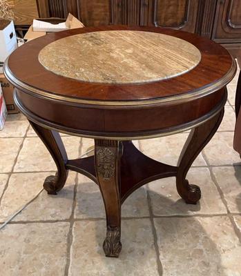 Drexel heritage round occasional table