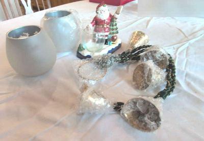 Christmas candles bells