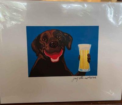 Jimmy ellis signed print